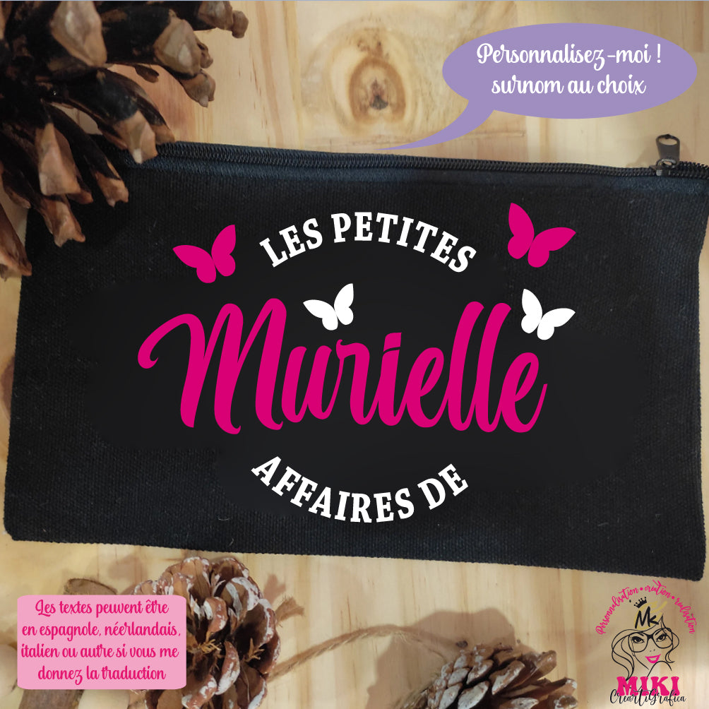 POCHETTE Prénom personnalisable